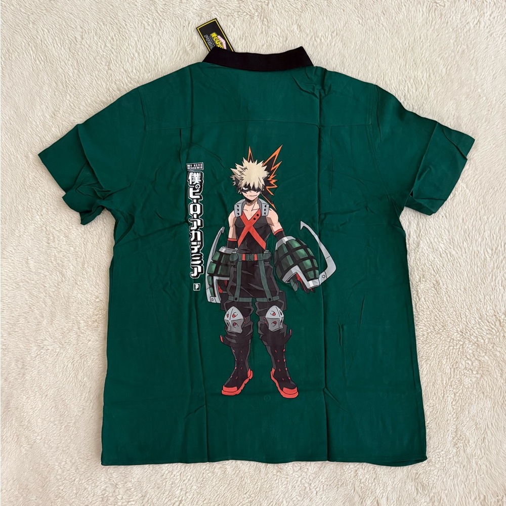 Men’s Primitive Shirt, Katsuki Bakugo, Size Medium, NWT